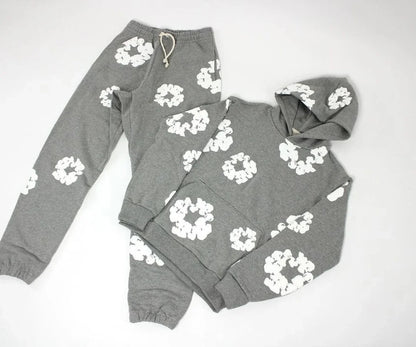 Cotton Foam Loose Sweater Hoodie Coat All-matching