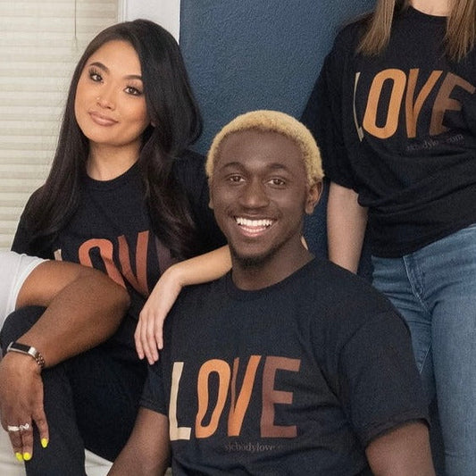 Different Shades of Love Fashion Tee-0