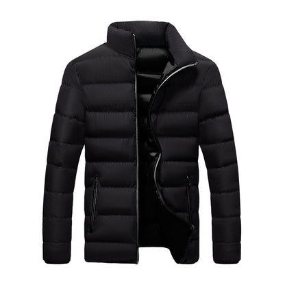 Men Winter Slim Fit Breadwear Thicken Cotton Coat For Mens