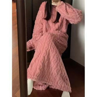 Women's Winter Coral Fleece Nightgown