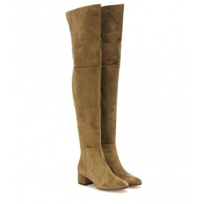 Women's Flat Suede Over The Knee High Boots