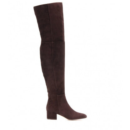 Women's Flat Suede Over The Knee High Boots